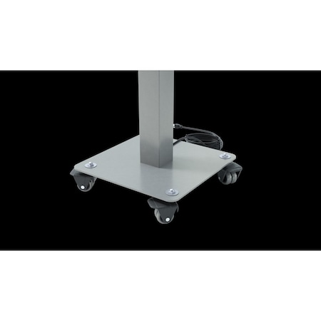 Luxor KwikBoost Wheeled Base for Freestanding Courtesy Charging Stations KB96008